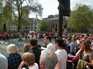  foule et coureurs du marathon